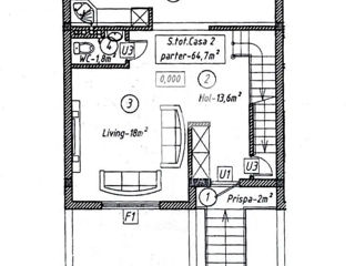 Townhouse în 3 nivele, Codru foto 3