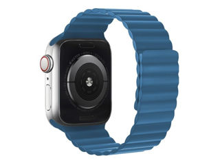 HOCO iWatch WA07 Lanț flexibil din silicon magnetic (42/44/45/49mm) foto 3