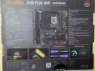 Set CPU+Asus Tuf Gaming Z590-plus WIFI ATX DDR4 + Intel Core i7-11700F 16 cores,4.9Ghz,garantie foto 6