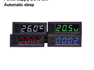 Многофункциональный модуль-Часы-вольтметр-термометр-полезные функции=LED-экран= foto 9