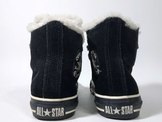 Converse * All Star. Оригинальные Кеды. Натуральная Кожа. Натуральный Мех. Размер 37 foto 6