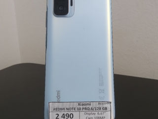 Xiaomi Redmi Note 10 Pro 6/128Gb, 2490 lei