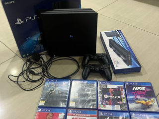 PlayStation 4 Pro + 20-25-40 игр, джойстики : PlayStation 4 + 150 Игр foto 8