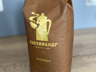 Hausbrandt Superbar Cacao Amar și Lemn Dulce 1kg Cafea Boabe, Livrare foto 3