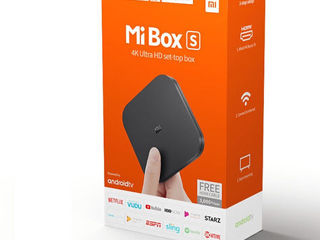 Продам новую в упаковке Xiaomi Mi Box S 4K Ultra HD