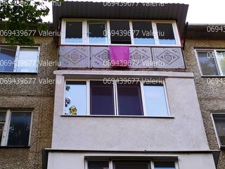 Balcoane. Alungirea balconului, demolarea. Renovarea și extinderea balcoanelor și loggii foto 5