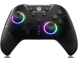 Джойстик PS3/PS4/IOS/Android/Nintendo Wireless Controller Gyroscope, Motor & Turbo Vibration, RGB foto 8