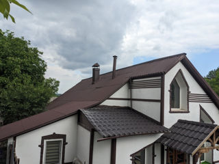 Curățirea și vopsirea acoperișului/ чистка и покраска крыши