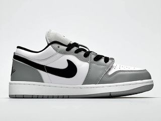 nike aj1 low grey