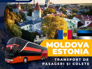 Moldova - tallin  - moldova  rute regulate de pasageri si colete. estonia foto 8