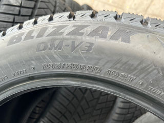 235/55 R20 Bridgestone Blizzak DM V3/ Доставка, livrare toata Moldova 2023 foto 6