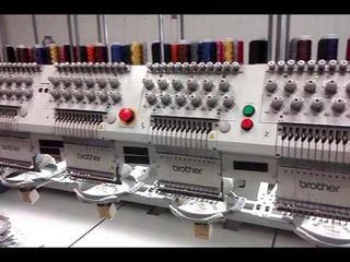 Продается промышленная 6 головочная 12 игольная вышивальная машина Brother BE-1206 (Япония) недорого