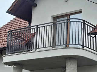 Balustrade din metal şi inox la comanda porți din metal foto 10