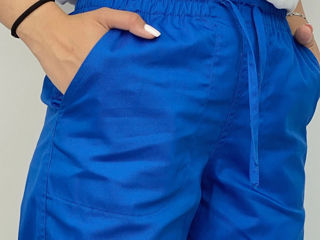 Pantalonii medicali CARE - albastru regal / CARE Медицинские брюки - Королевский синий