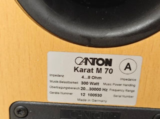 Canton Karat  M 70dc foto 5