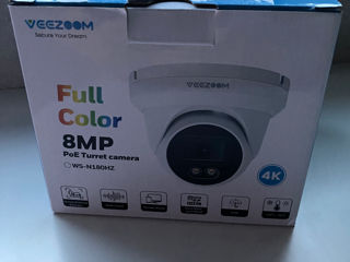 Cameră veezoom 4k poe - 8mp - de supraveghere cctv viziune pe timp de noapte foto 10