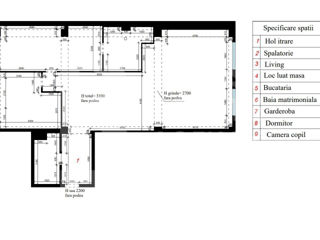 Apartament cu 2 camere, 137 m², Centru, Chișinău foto 6