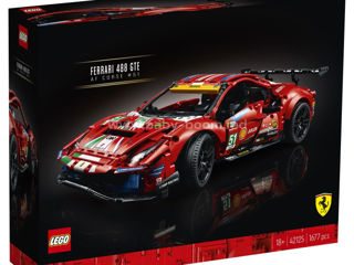 LEGO Technic 42125 - Masina Ferrari 488 GTE AF Corse 51