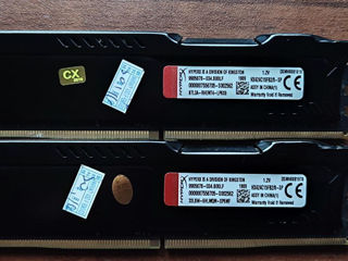 HYPERX FURY DDR4 8GB Бельцы foto 3