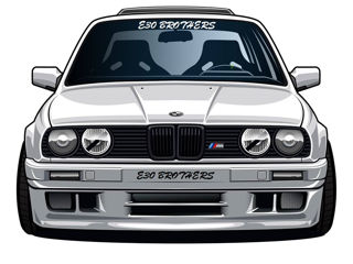 BMW E30 foto 1