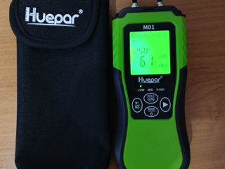 Цифровой измеритель влажности древесины Huepar М01 и детектор электропроводки Huepar SF01 foto 1