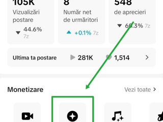 Cont de TikTok cu 10k Urmaritori foto 5