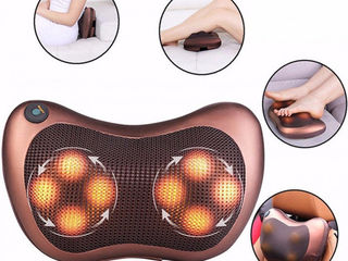 Массажная роликовая подушка Massage Pillow 8028. Бесплатная доставка foto 4