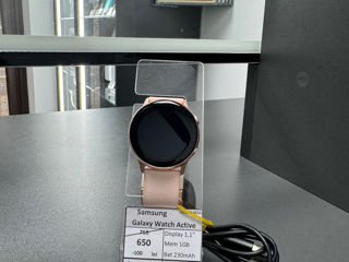 Samsung Galaxy Watch Active, 650 lei