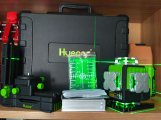 Huepar P04CG 16 Lines 4D Зеленый лазерный уровень foto 2