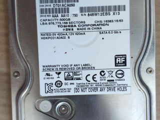 HDD Toshiba DT01ACA050