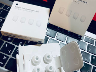 Силиконовые наконечники. Vârfuri din silicon. Ear cap earplugs for AirPods Pro. Original foto 7