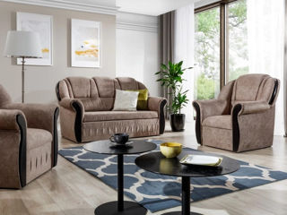 Set canapea cu fotolii stilate de calitate înaltă
