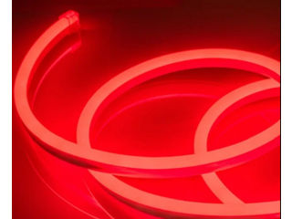 Bandă LED Neon De culoare roșie de 5 metri Bandă Flexibilă Neon    Bandă decorativă de neon foto 3