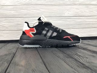 Adidas Nite Jogger Black/Red foto 1