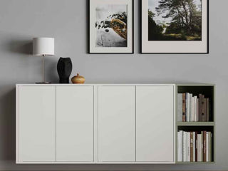 Tumbă cu 2 uși/1 poliță IKEA în stil minimalist foto 2