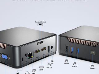 Mini PC GK3 Pro, Intel Celeron N5105, RAM-8Gb, SSD-128Gb  - 130 euro foto 7