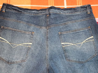джинсы женские, размер XXL, цвет индиго, новые foto 7