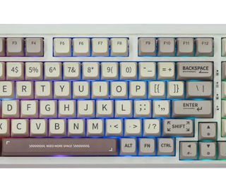 EPOMAKER RT100 Mechanical Keyboard, Retro White foto 9