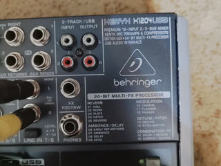 Продается микшерный пульт Behringer Xenyx X1204 USB