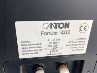 Canton Fonum 601. 3-х полосная напольная акустика. Made In Germany. foto 4