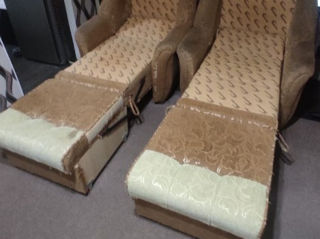 Раскладное кресло от фирмы Confort, б/у, разобрано - требуется реставрация!