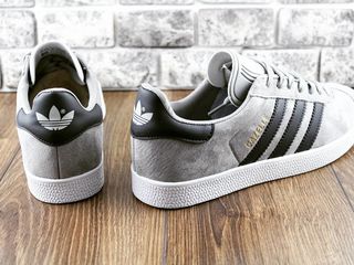 Adidas Gazelle Grey & Black фото 6