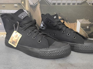 Converse all star black hightop foto 3