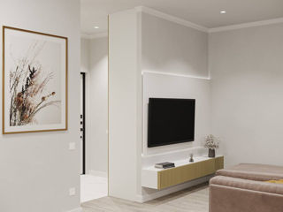 1-комнатная квартира, 49 м², Буюканы, Кишинёв фото 7