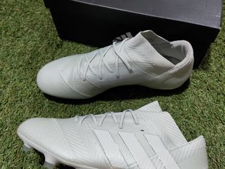 Buti si bampuri originale Anglia Nike Tiempo din piele (Футбольные бампы) Nike Adidas Puma Noi foto 4