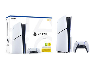 Playstation 5 Console Slim + 1 DualSense White