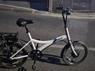 Vind bicicletă electrica practic noua 385€ foto 3