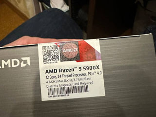 Продаю новый процессор AMD Ryzen 9 5900x foto 3