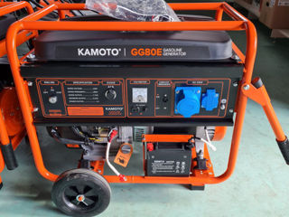 Generator pe benzină 3.0kw, 6.5kw, 8.0kw / Kamoto / Генератор foto 9