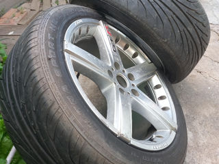 Диски "момо" и резина " NANKANE ULTRA SPORT" R17 215/50  фото 1